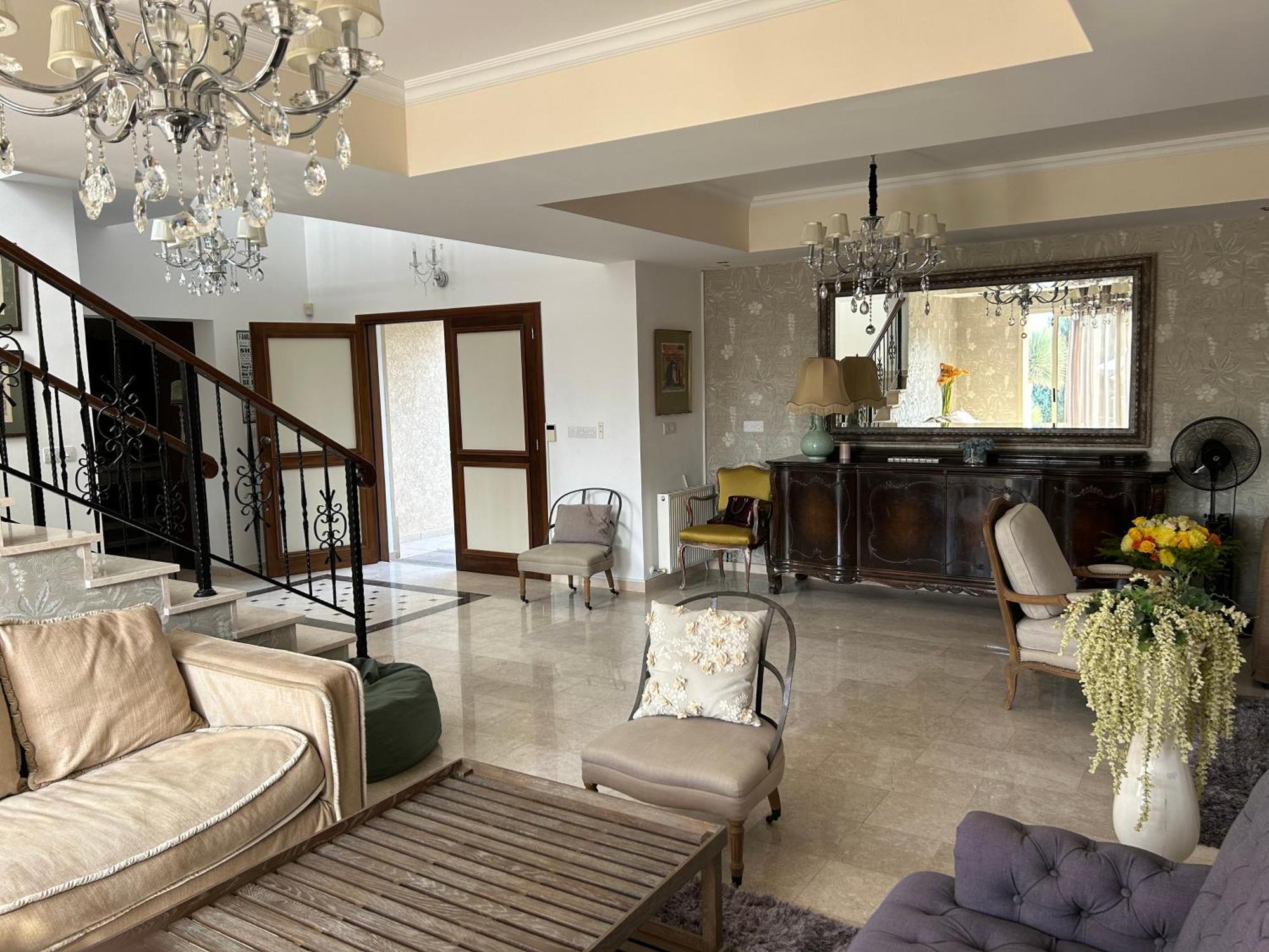 Seaview 6 Bedroom Villa & Private Pool Limisso Esterno foto