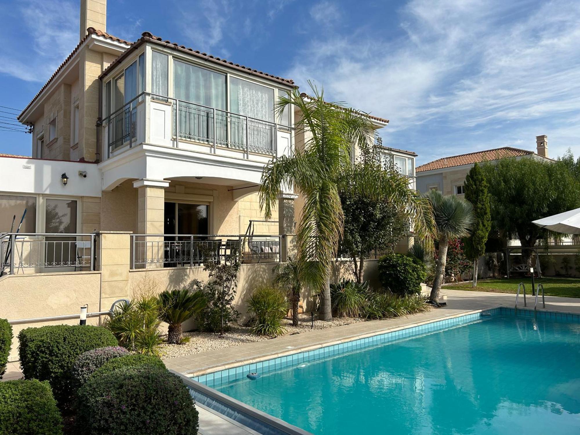 Seaview 6 Bedroom Villa & Private Pool Limisso Esterno foto