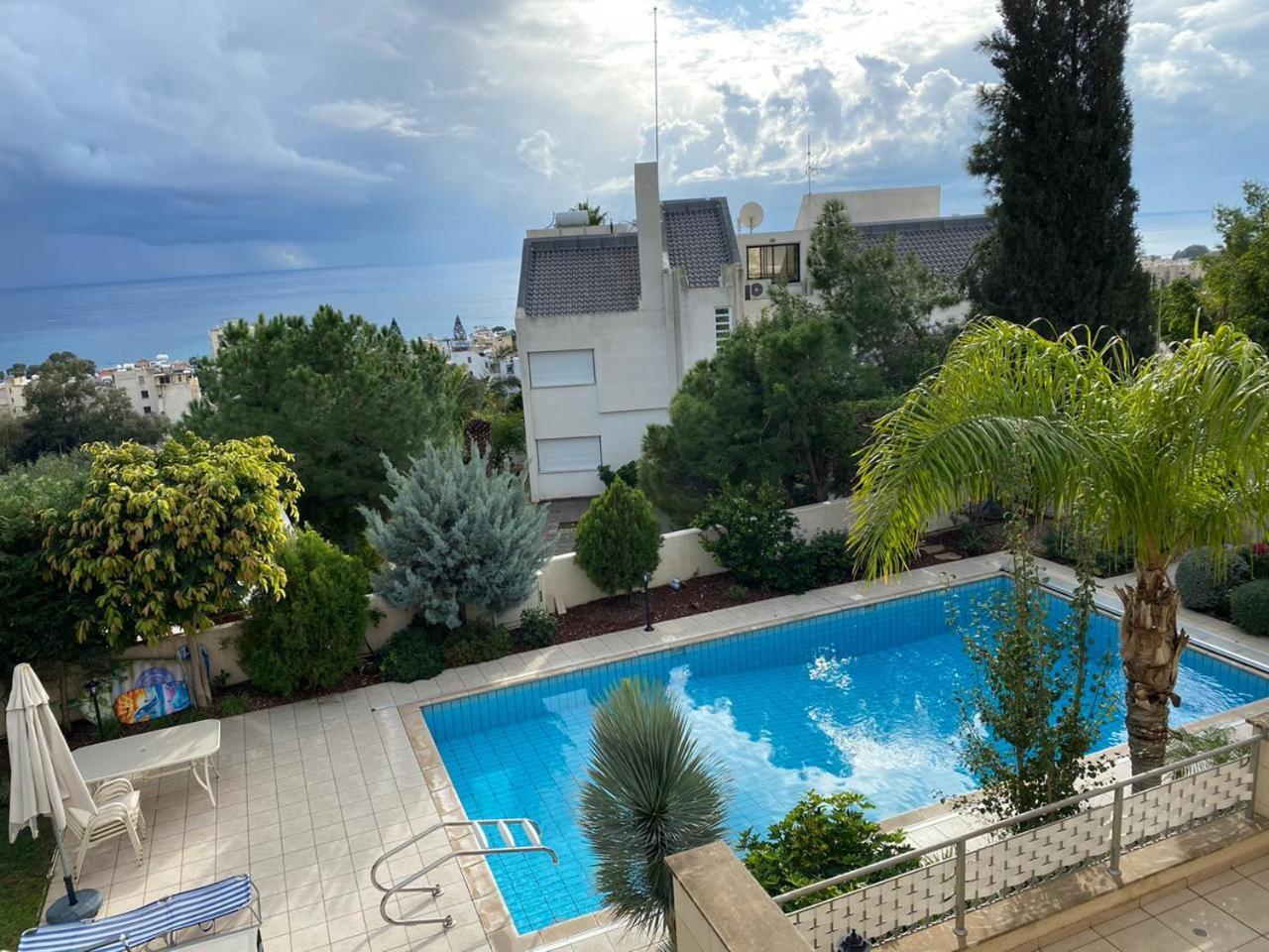 Seaview 6 Bedroom Villa & Private Pool Limisso Camera foto